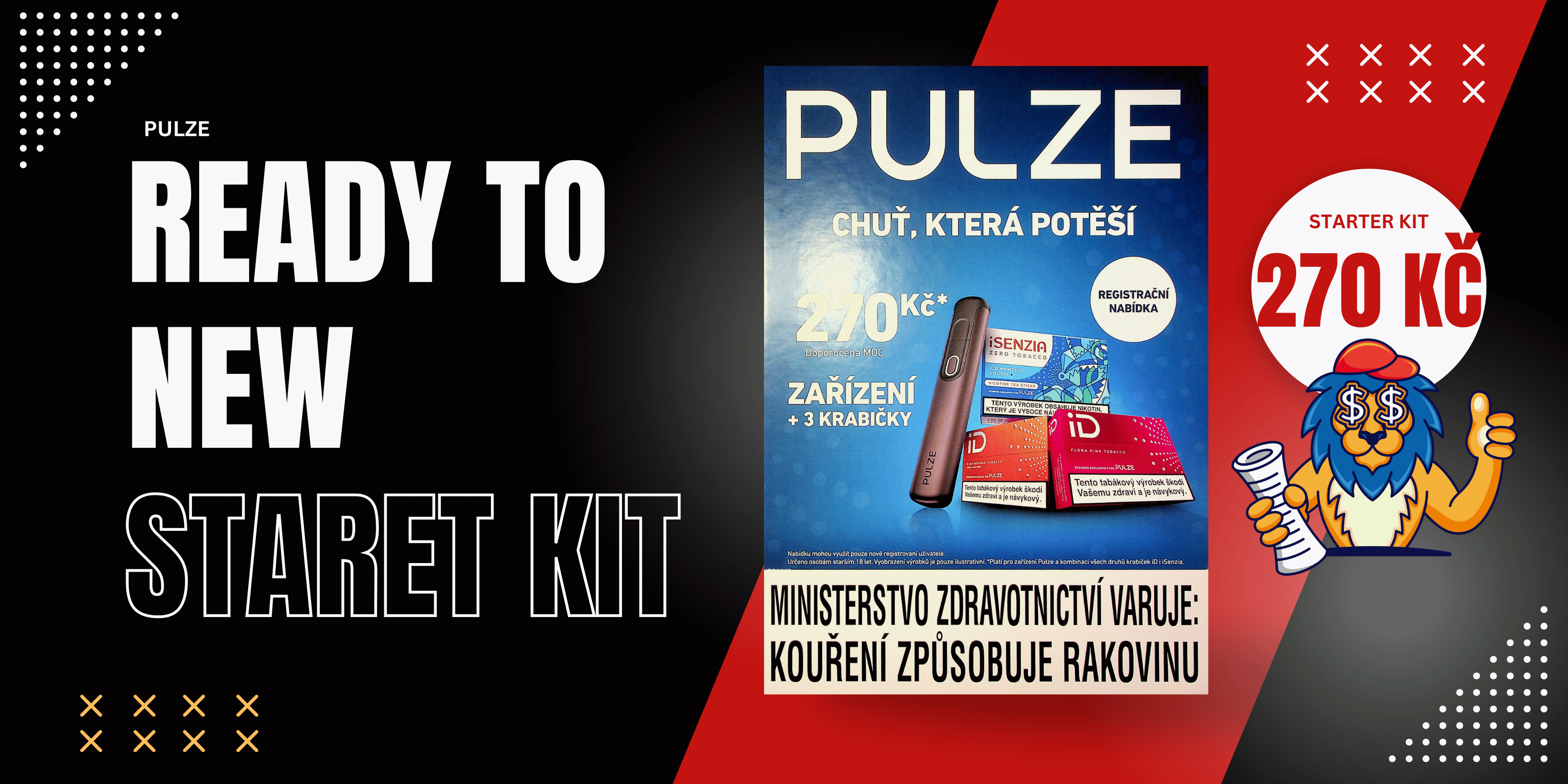 Pulze registrační sada