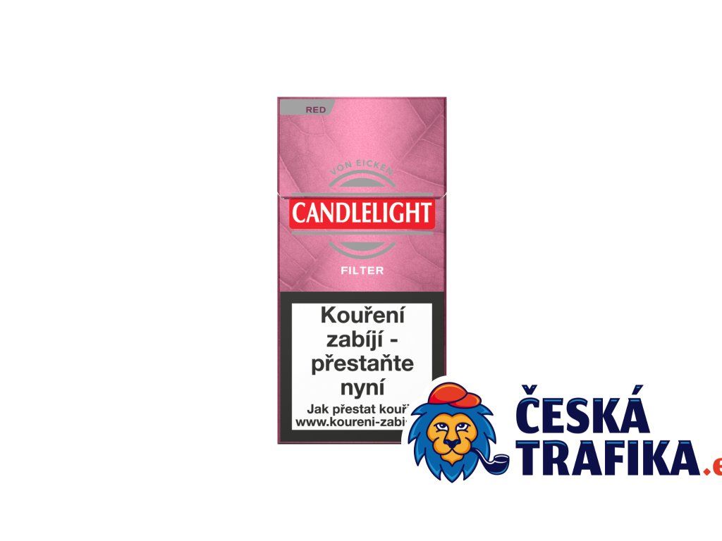 Candlelight Filter cigarillos 10´s RED