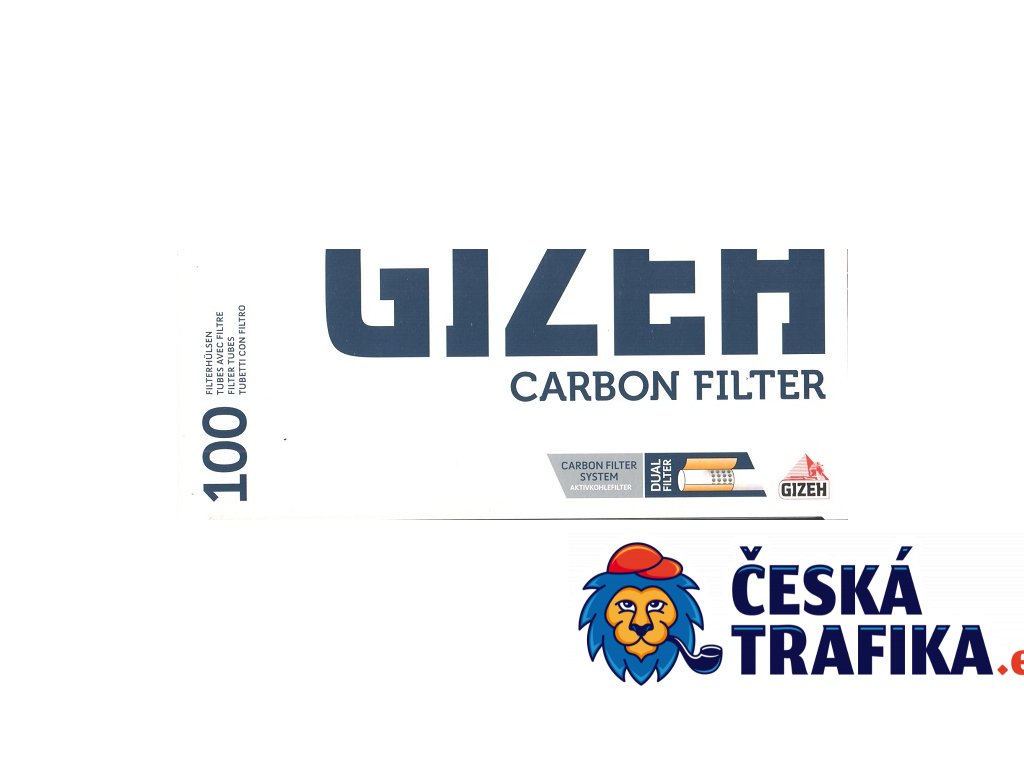Dutinky Gizeh Carbon Filter 100ks
