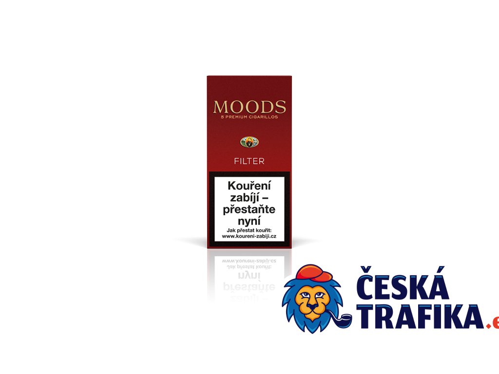 Doutníky Moods filter 5ks