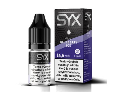 SYX Blueberry Ice 10ml 16,5mg Nic Salts