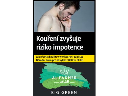 Tabák do vodní dýmky Al Fakher - Big Green (50 g)