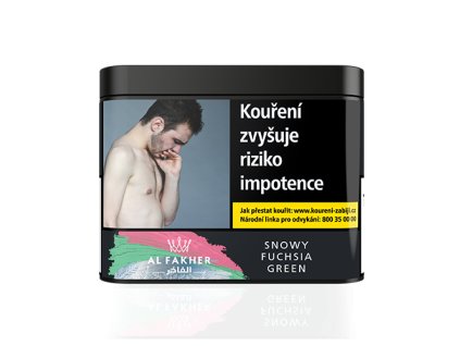 Tabák do vodní dýmky Al Fakher Snowy Fuchsia Green 200g