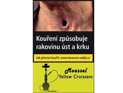Tabák do vodní dýmky Moassel Yellow Croissant 50g