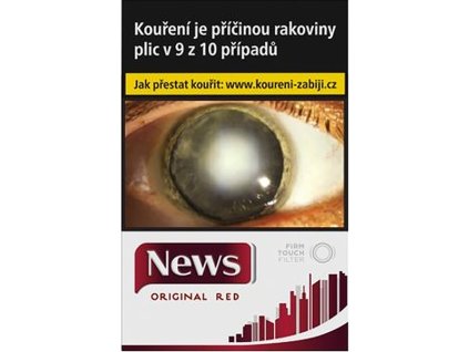 Cigarety NEWS original red 22 - 149 Kč