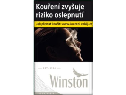Winston silver 156 Kč