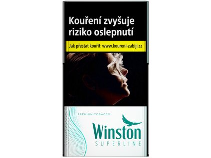 Cigarety Winston super line green 157 Kč