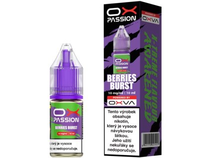 liquid oxva ox passion salts berries burst 10ml 10mg
