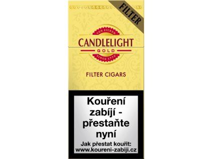 Candlelight Filter cigarillos 10´s GOLD