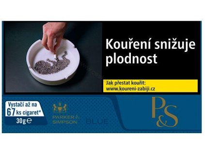 Tabák cigaretový P&S blue 30g