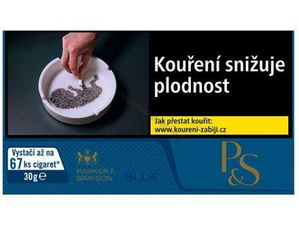 Tabák cigaretový P&S blue 45g