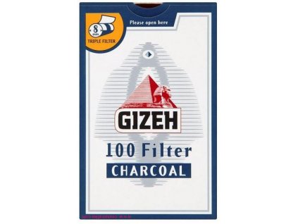 Filtr Cigaretový Gizeh 8 mm Uhlíkový 100ks
