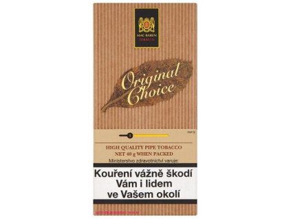 Dýmkový Tabák Mac Baren Original Choice 40g