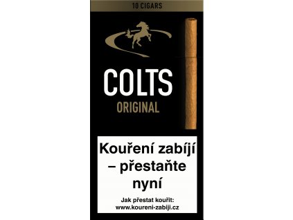 Colts original 10 ks cigarillos bez filtru  COLTS BEZ FITRU A BEZ AROMATU
