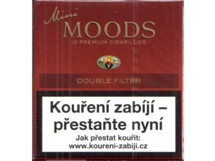 Doutníky mini Moods double filter
