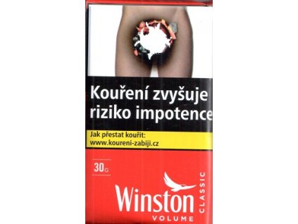 Winston classic 30g cigaretový tabák  VOLUME TOBACCO PRO VÍCE CIGARET