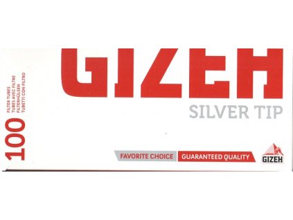 Dutinky Gizeh Silver Tip 100ks