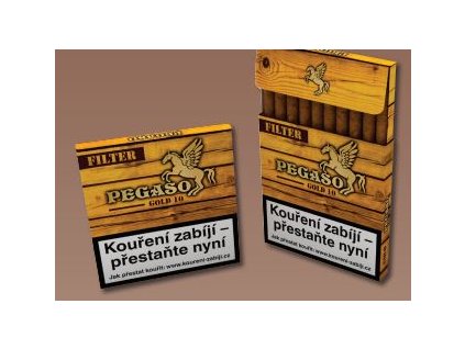 Pegaso gold 10 ks filter cigarillo
