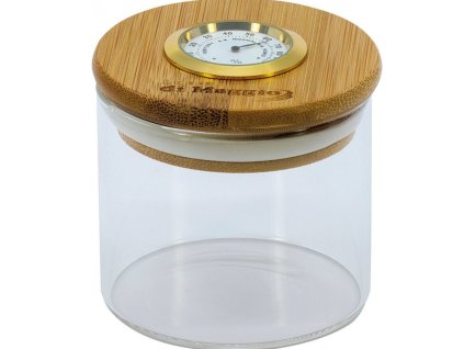 Humidor na tabák s vlhkoměrem