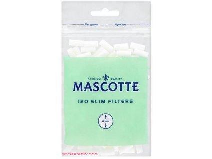 Filtr Cigaretový Mascotte Slims menthol - 120 filters