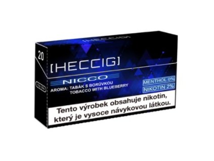 Heccig nicco borůvkové 2% nikotinu