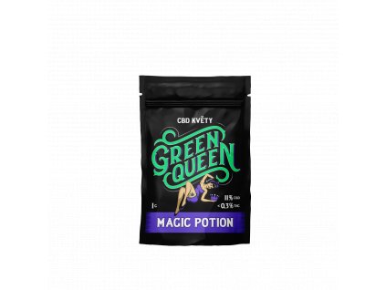 Green Queen CBD Květ - Magic Potion 1g