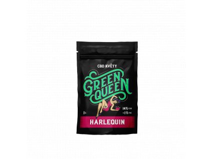 Green Queen CBD Květ - Harlequin 1g