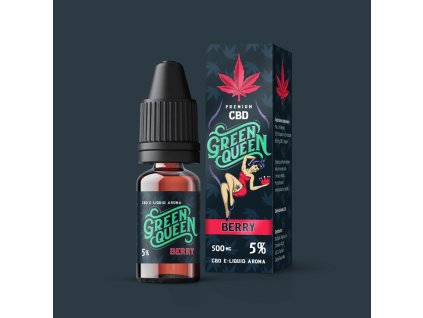 Green Queen CBD liquid - berry