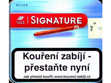 Signature blue 20 ks