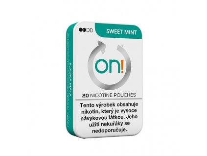 Nikotinové sáčky ON! Sweet mint