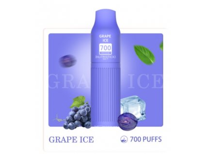 NUTRISTICK SALT Mini grape ice - elektronická cigareta jednorázová