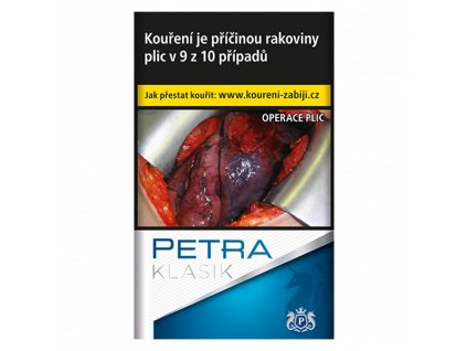 Petra klasik modrá - karton