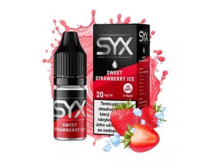 Syx Nic Salts Strawberry Ice