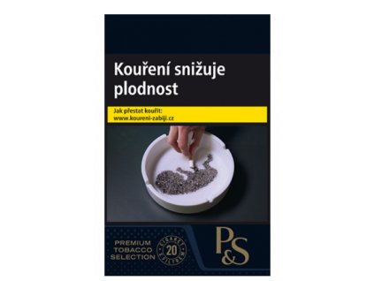 Karton cigaret P&S black soft