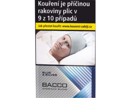 Bacco blue & silver line