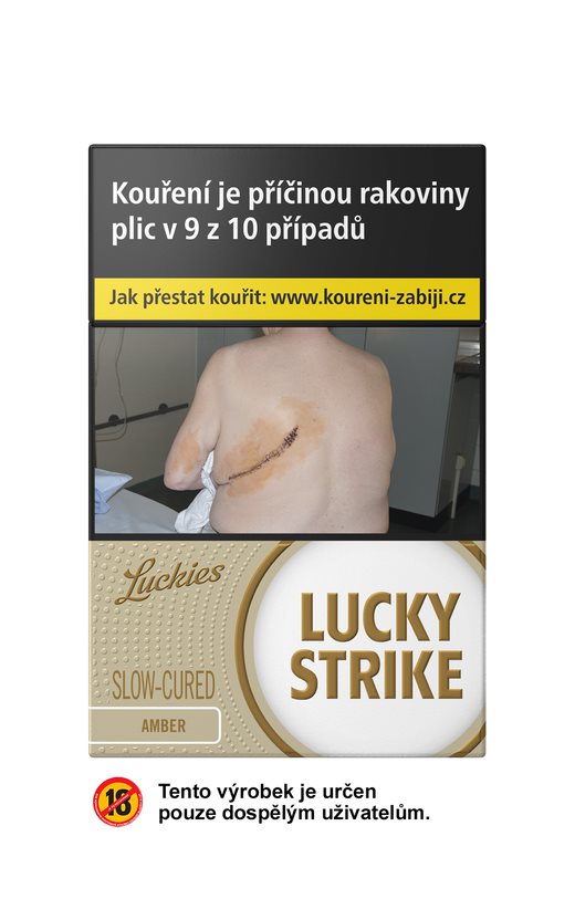Cigarety Lucky Strike Amber