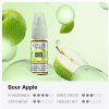 liquid elfliq nic salt sour apple 10ml 20mg (1)