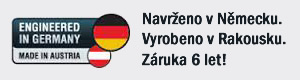 Navrženo v Německu, vyrobeno v Rakousku