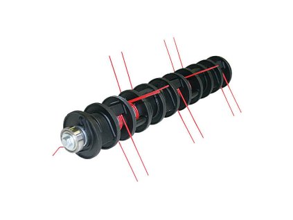 AL-KO - hřídel s pery pro Comfort Combi Care 32 VLE / 3.2 VLE