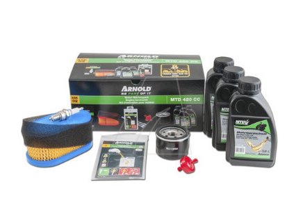 Arnold ASK 02 - servisní sada pro motory CubCadet / MTD / Riwall PRO / WOLF-Garten 420 ccm s tlakovým mazáním