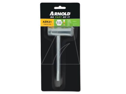 Arnold AZK 21 - klíč na svíčku (17 mm x 21 mm x 70 mm)