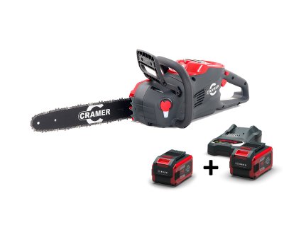CRAMER 48CS18K4 SET akumulátorová řetězová pila (včetně nabíječky a 4,0 Ah akumulátoru)