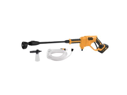 Riwall PRO RAPW 2420 20V SET - akumulátorová tlaková myčka (s 4,0 Ah akumulátorem a nabíječkou)
