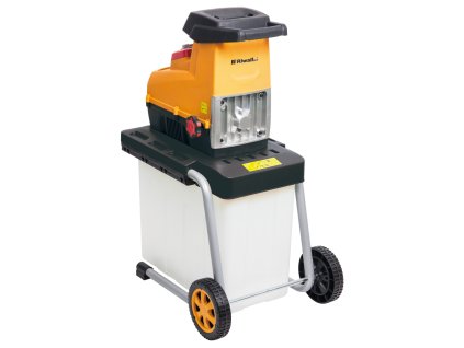 Riwall PRO RES 3044 B - elektrický válcový drtič 3000 W s transparentním boxem