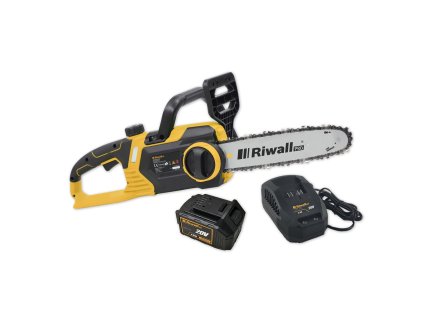 Riwall PRO RACS 2520i 20V SET - akumulátorová řetězová pila  (s 4 Ah akumulátorem a nabíječkou)