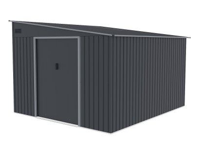 plechový domek LANITPLAST WANDHAUS 911 ANTRACIT LG4026