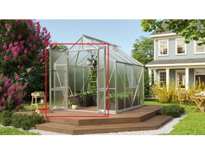 dvoukřídlé dveře VITAVIA (40004235) stříbrné  LG4278