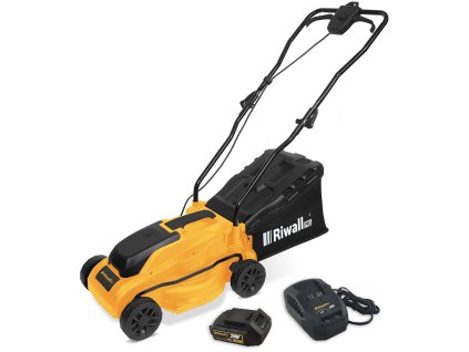 Riwall PRO RALM 3320i 20V SET - akumulátorová sekačka (s 4,0 Ah akumulátorem a nabíječkou)