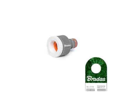 Přípojka na vodovodní kohoutek 1/2" - 3/4" - BRADAS WHITE LINE