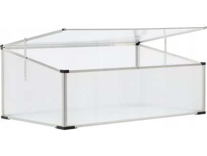 Pařeniště polykarbonátové / mini skleník 100x60x40cm